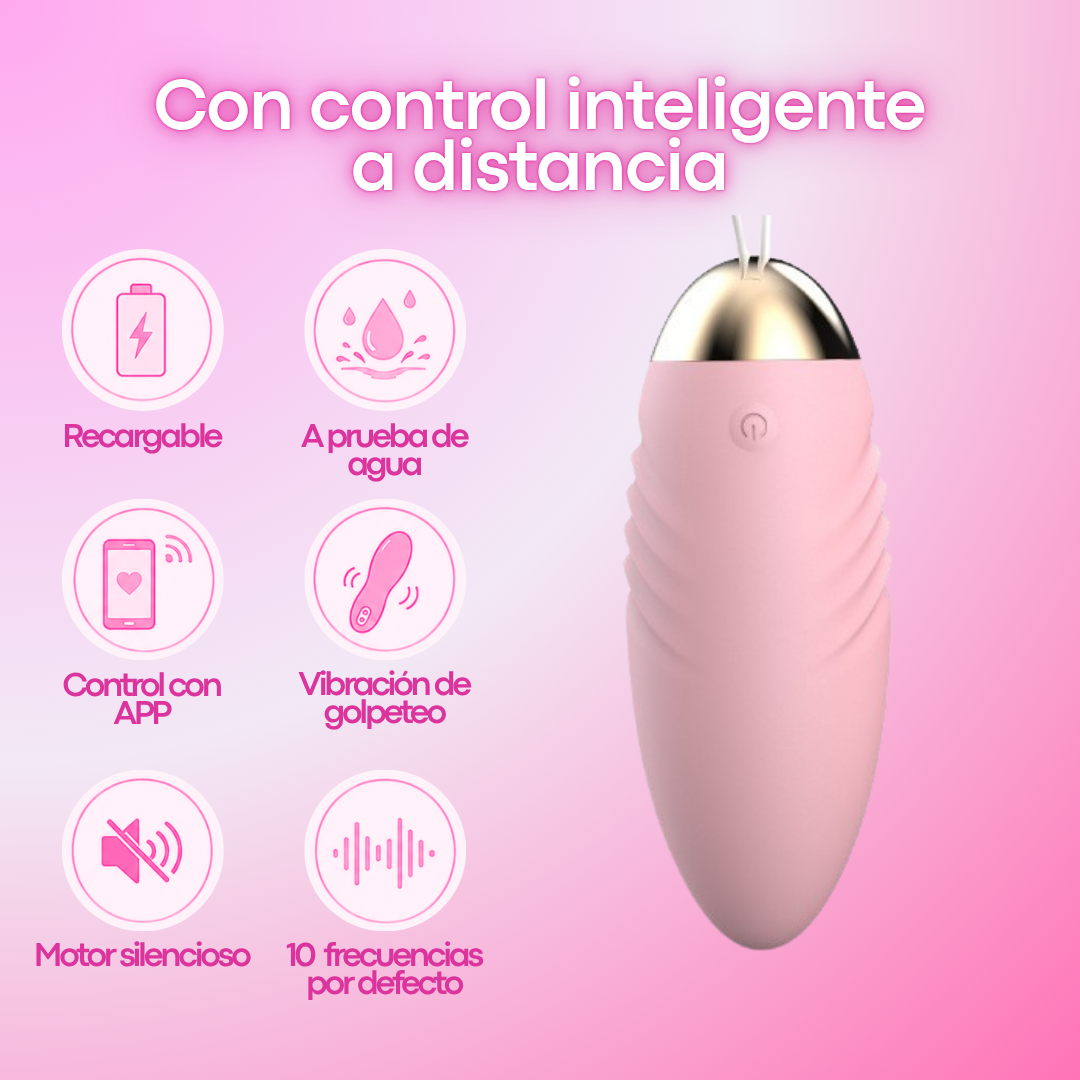 Huevo Vibrador Con APP Furia LILO LL-2106APP