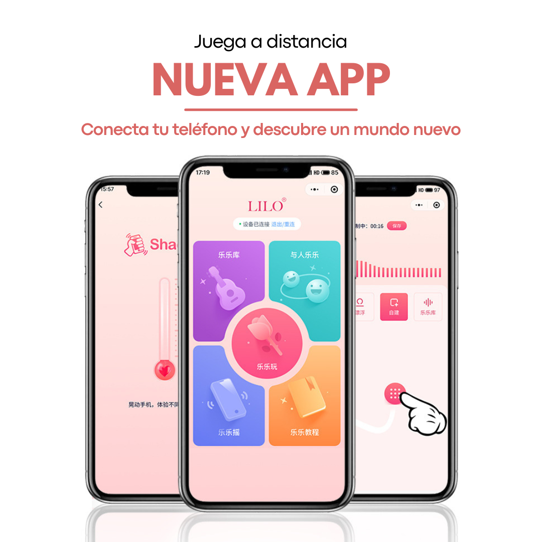 Huevo Vibrador Con APP Furia LILO LL-2106APP