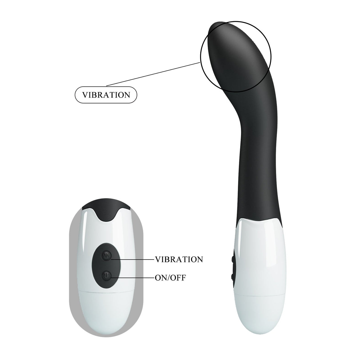 Vibrador Bishop PRETTYLOVE BI-014220-A3