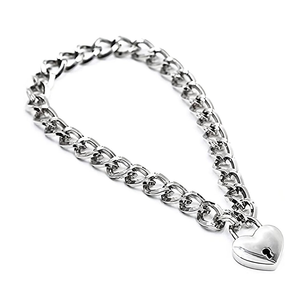 Collar candado de corazón RYWC-250-A