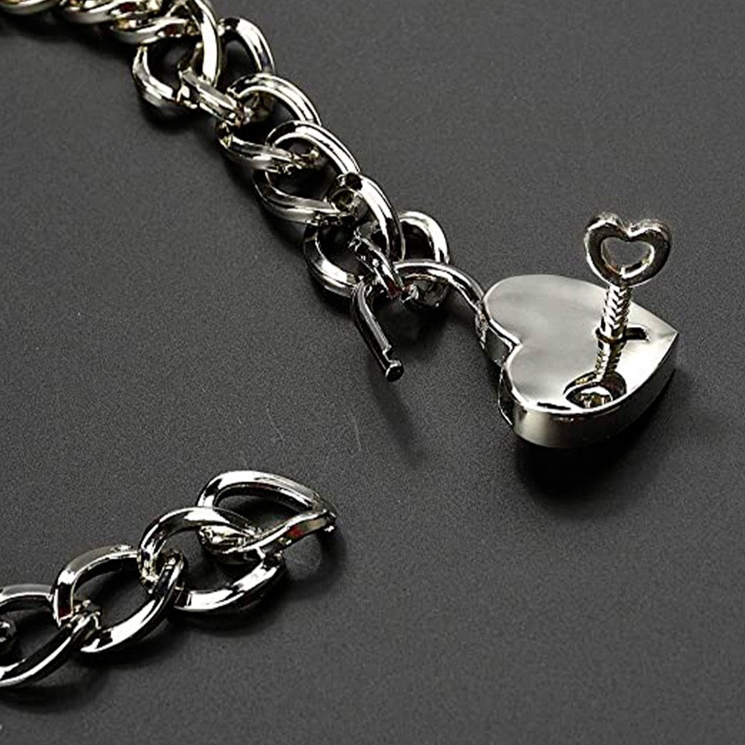 Collar candado de corazón RYWC-250-A