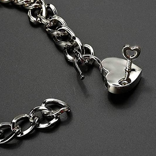 Collar candado de corazón RYWC-250-A