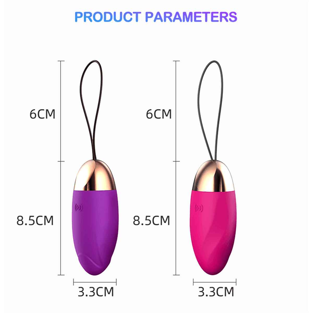Vibrador Huevo Kiss LILO LL-A1902