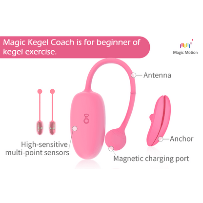 Huevo vibrador Magic kegel coach MagicMotion