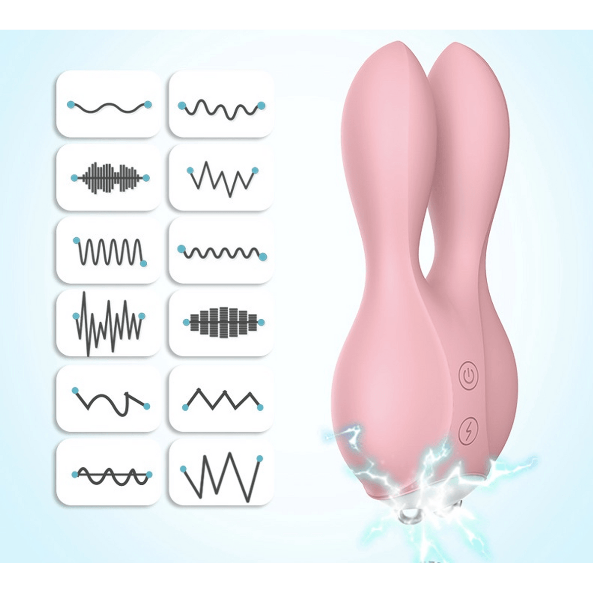 Vibrador ElectroShock Bunny LILO HL-1905