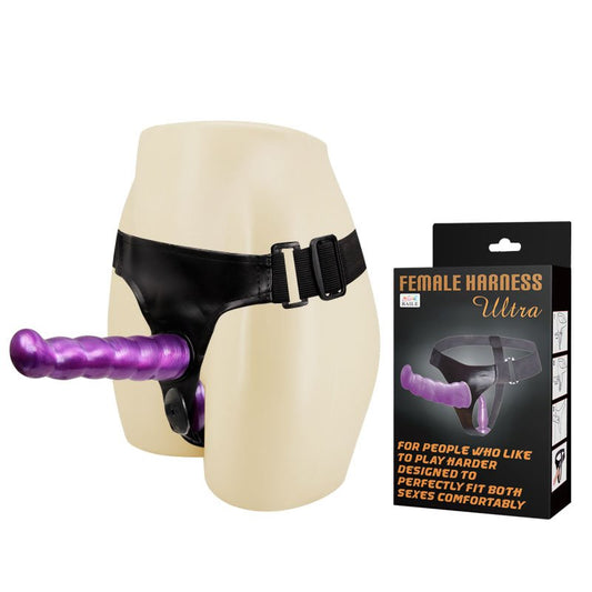 Arnés sexual con doble dildo Ultra BAILE BW-022021