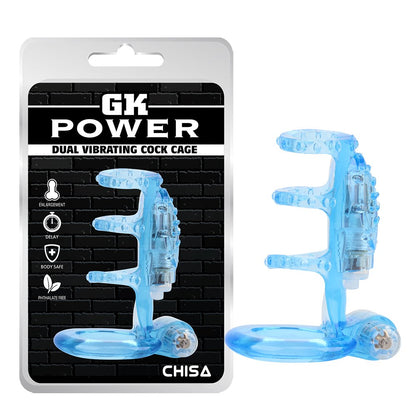 Anillo vibrador Triple para pene GKPower CHISA CN-461657339