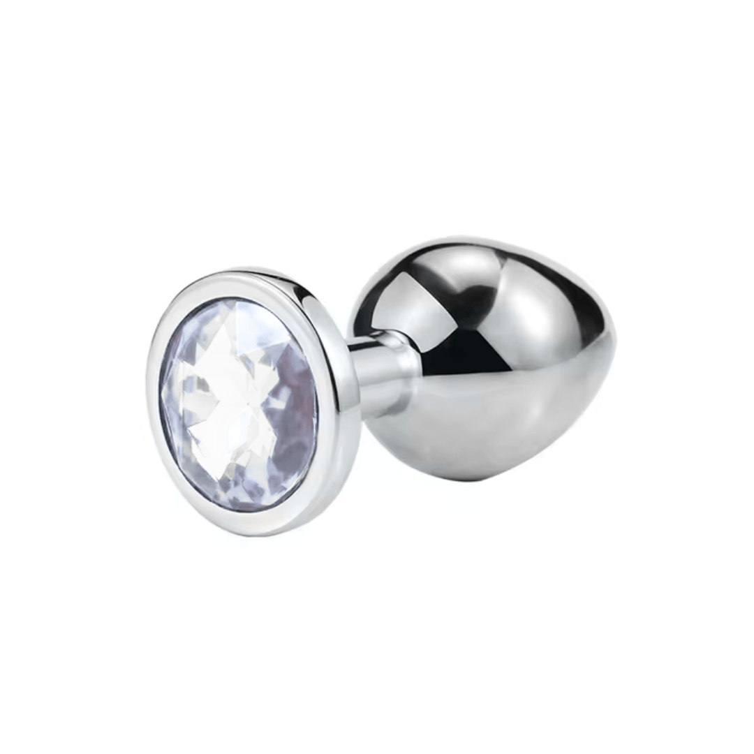 Plug metalico con joya Talla S 001S