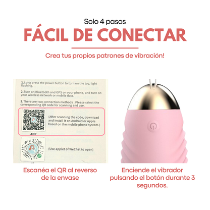 Huevo Vibrador Con APP Furia LILO  LL-2106APP