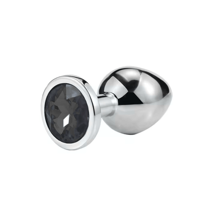 Plug metalico con joya Talla S 001S