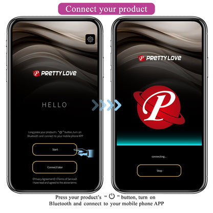 Huevo Vibrador con APP PRETTYLOVE BI-014362HP