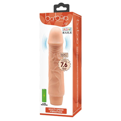 Dildo vibrador 19,5cm BAILE BW-001032R