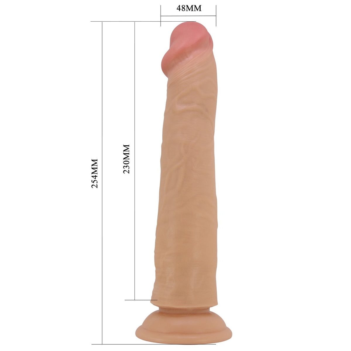 Dildo masturbable articulado 25cm PRETTYLOVE BW-008118LP