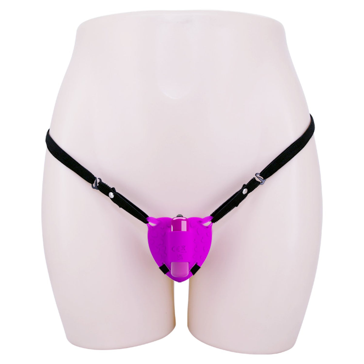 Vibrador con arnés PRETTYLOVE BW-022093