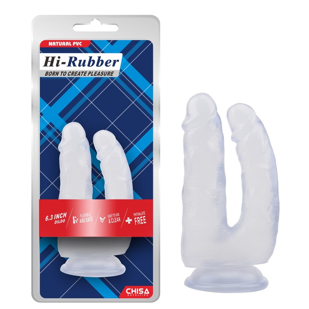 Dildo doble Joon D.  Hi-Rubber 18-16 cm CHISA CN-711914370