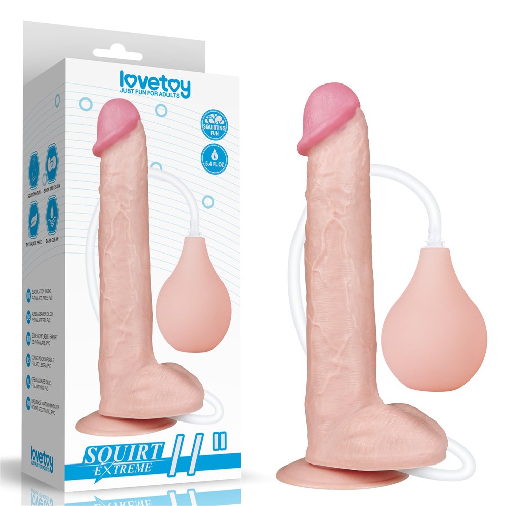 Dildo eyaculador Squirt Extreme 27cm LOVETOY LV116023