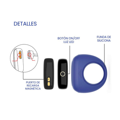 Anillo vibrador a distancia Magic Dante MagicMotion