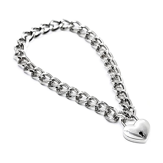 Collar candado de corazón RYWC-250-A