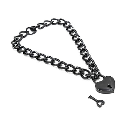 Collar candado de corazón RYWC-250-B