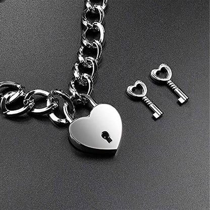Collar candado de corazón RYWC-250-A